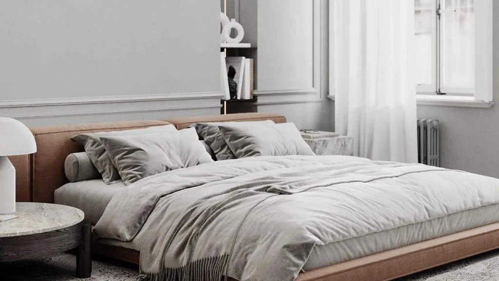 Simple-Elegant Mix: Classic Dialogue of Space bedroom