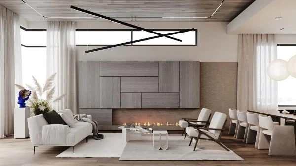 Modern Style with Natural Texture