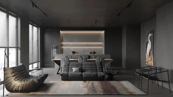 Dark Gray Wabi - Sabi