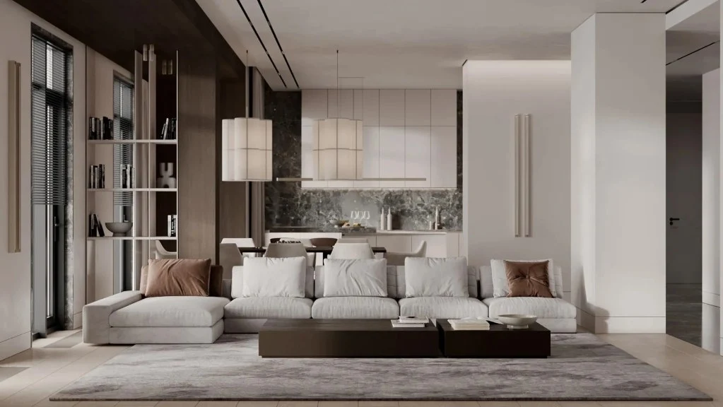 Simple-Elegant Realm living-room