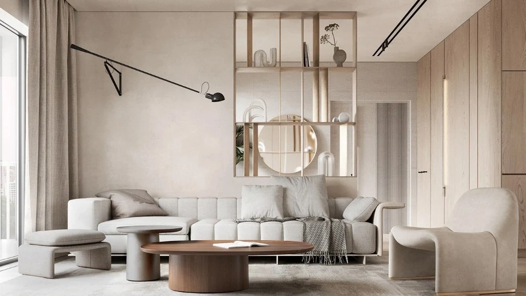 Elegant and Fashion(LRMSXD0091RT)-Living room