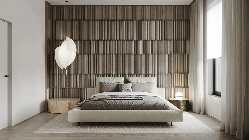 Warm Home Design Under Minimalism bedroom