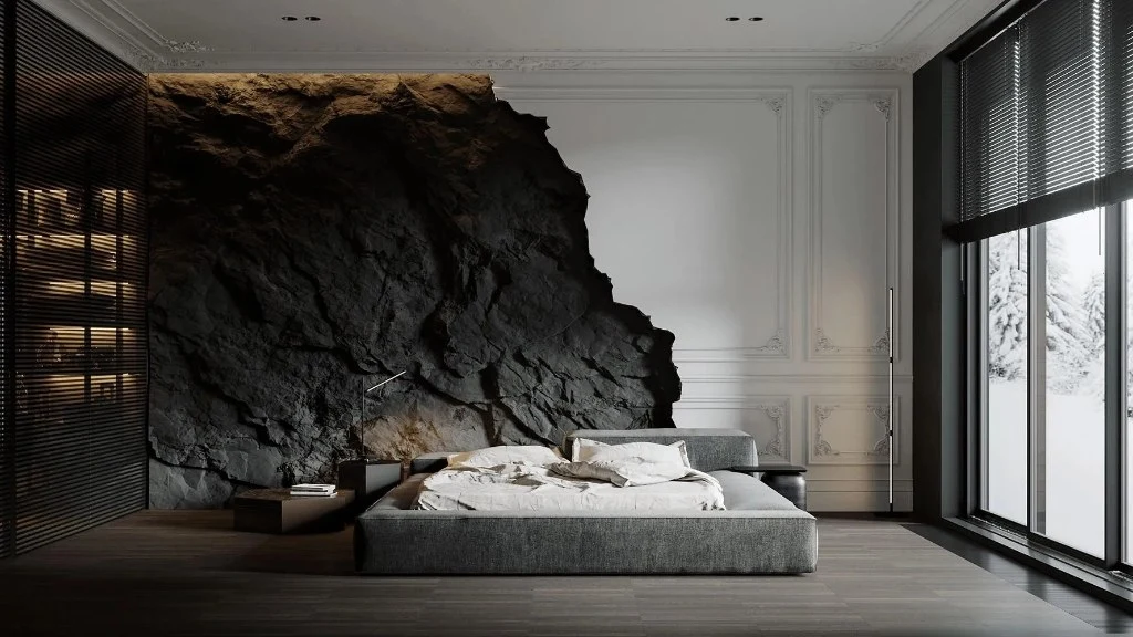 Dark - Wabi Sabi bedroom