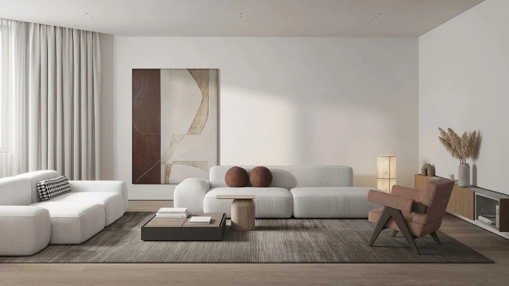 Warm White living-room