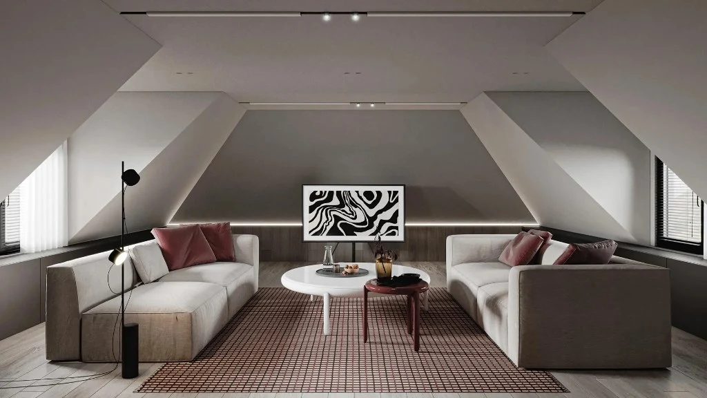 Modern Minimalist, Warm and Textured Home Space dining-room