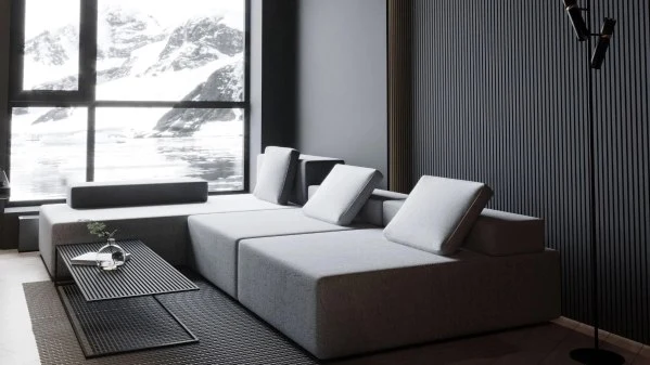 Black Apartment Design