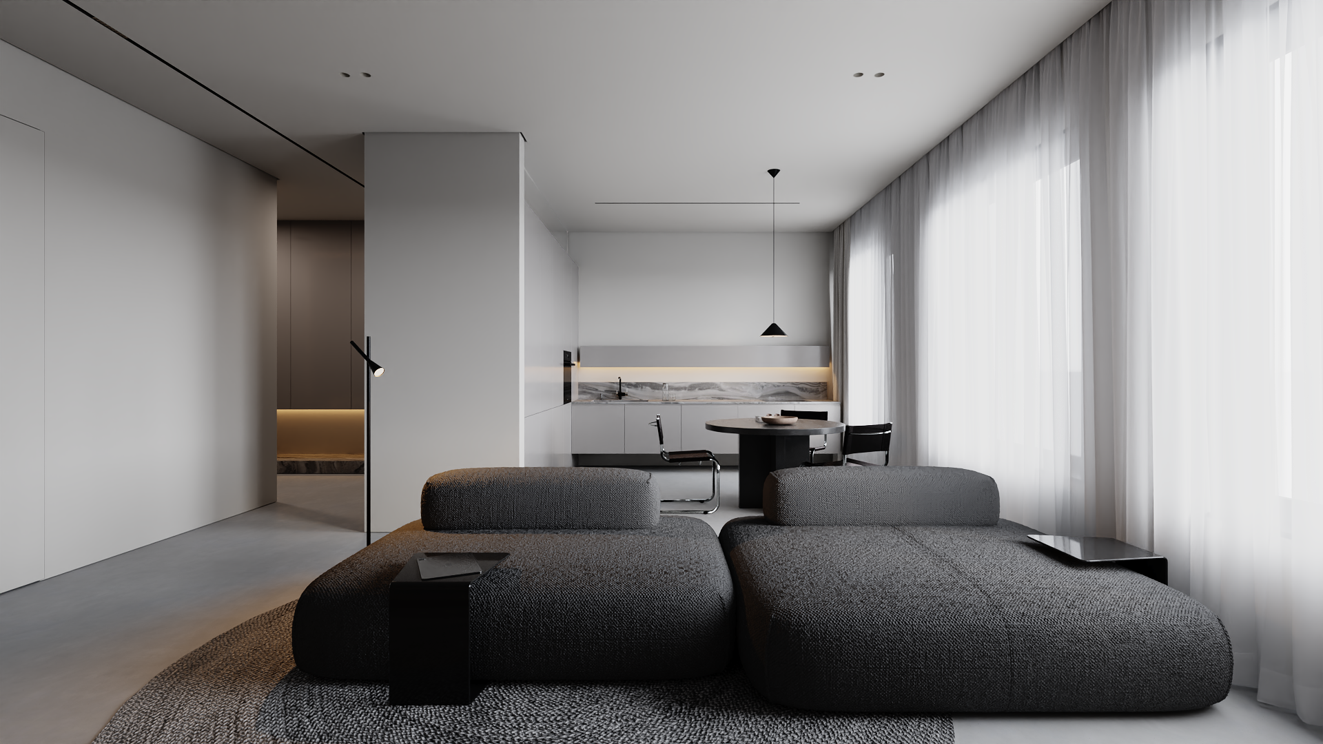 Minimalist Living Room: Turn Your Home into a Sophisticated and Cozy Space Living room 1