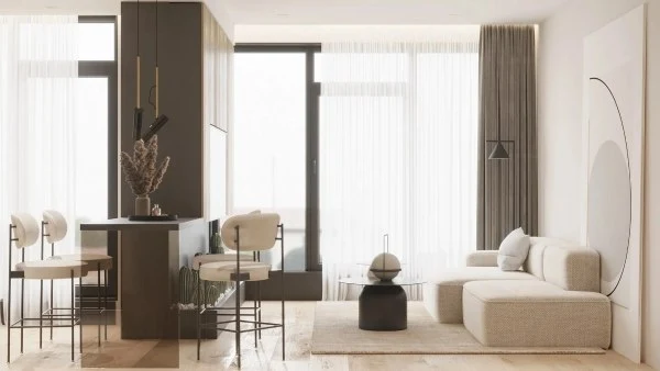 Light Brown Soft Tones