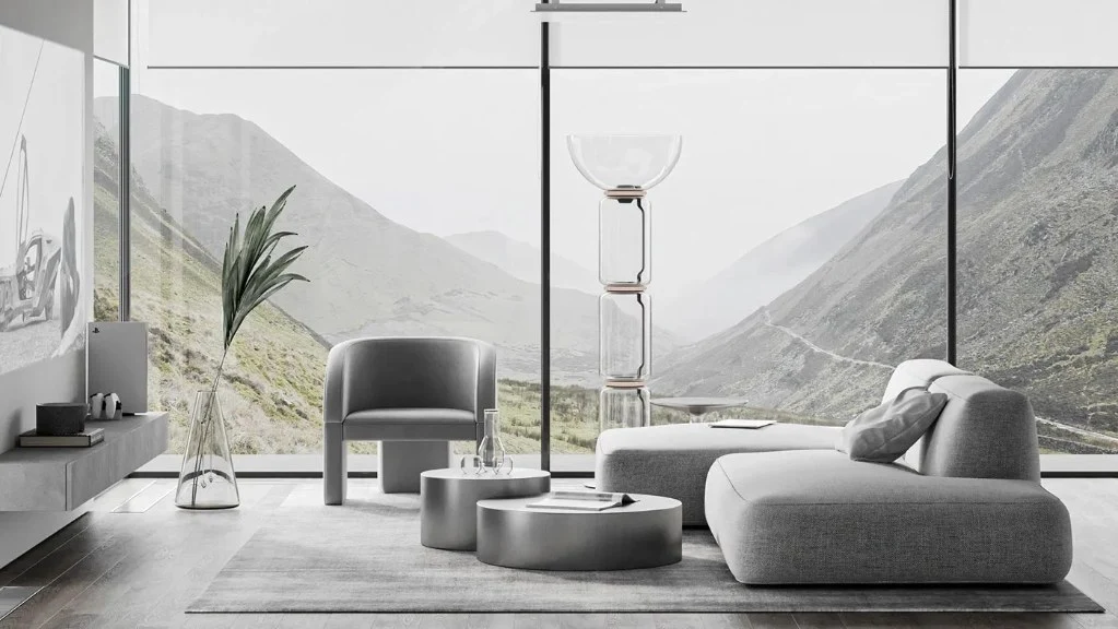 Light Traces Wandering living-room