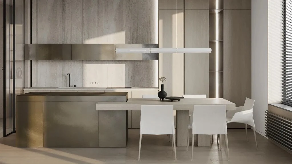 Weaving Life Between Elegance and Childlike Fun dining-room