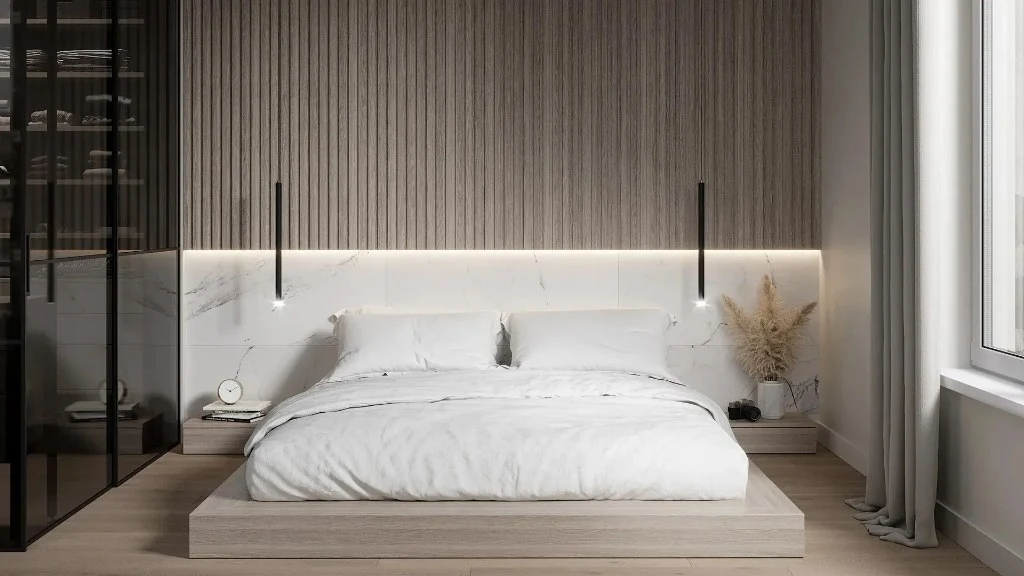 Modern Minimalist Small Space(LRSSJY0051RT)-Living room