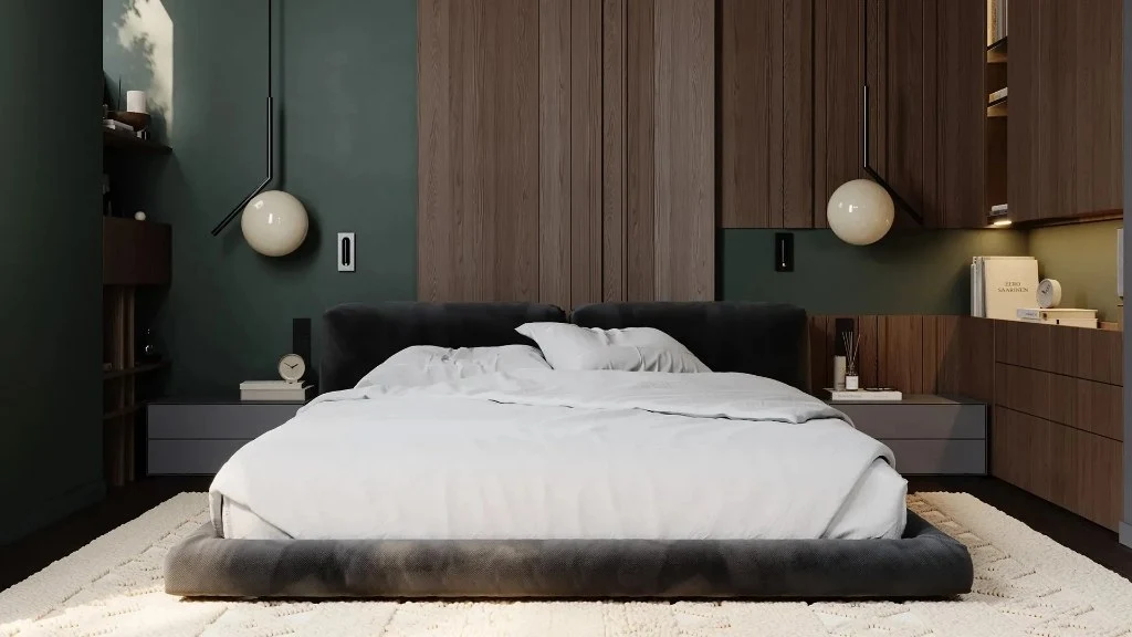 Modern Style with Natural Texture bedroom