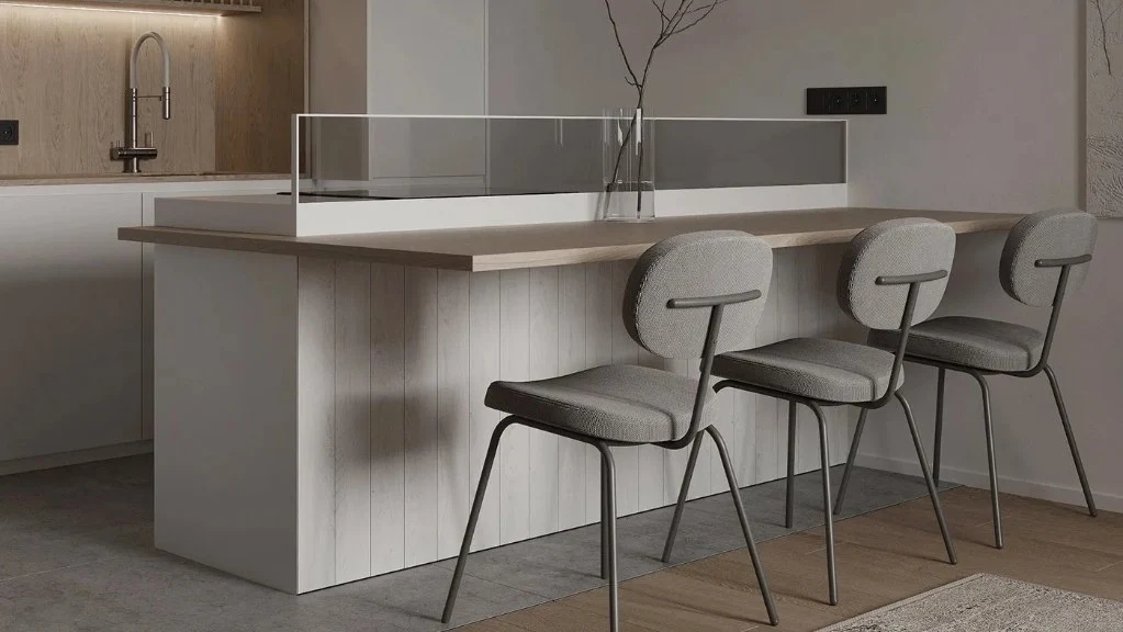 Minimalist: Symbiosis of Nature and Elegance dining-room