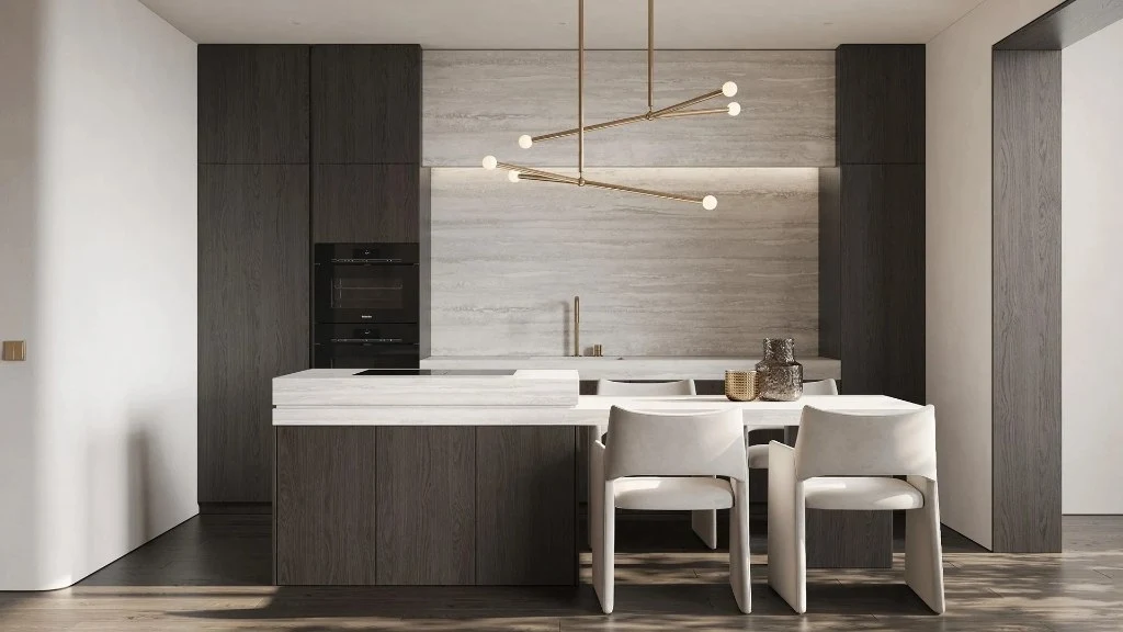 Modern Minimalist Style, an Elegant Space dining-room