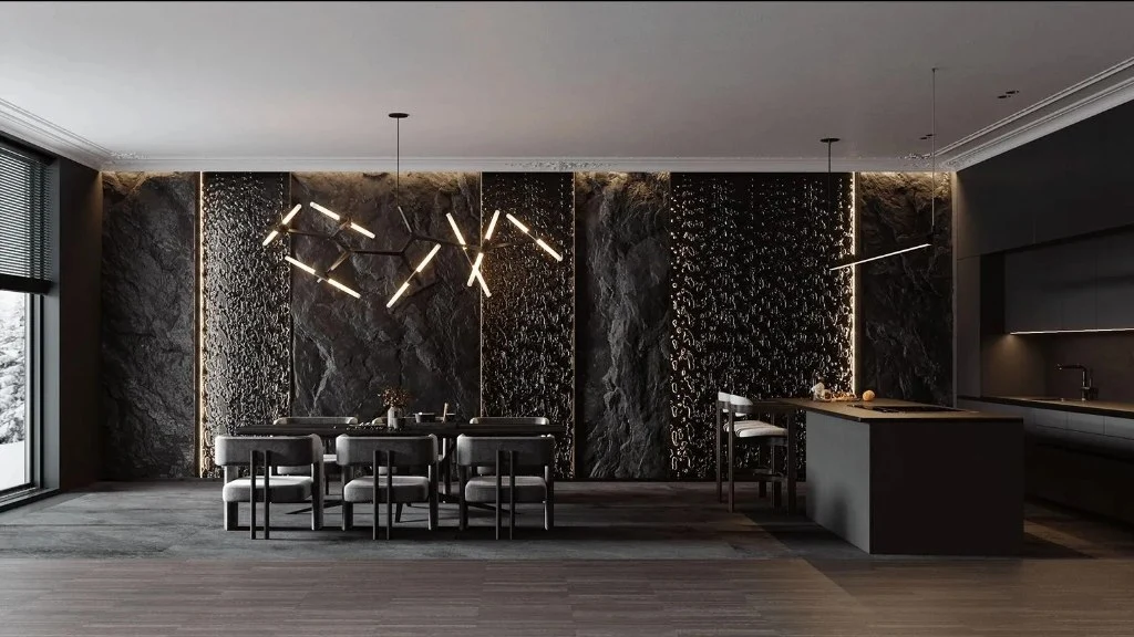 Dark - Wabi Sabi dining-room