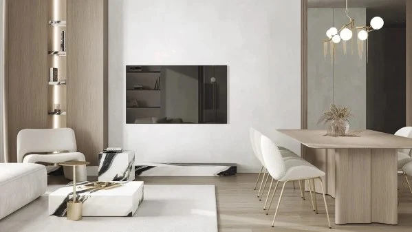 Plain White Simple Luxury