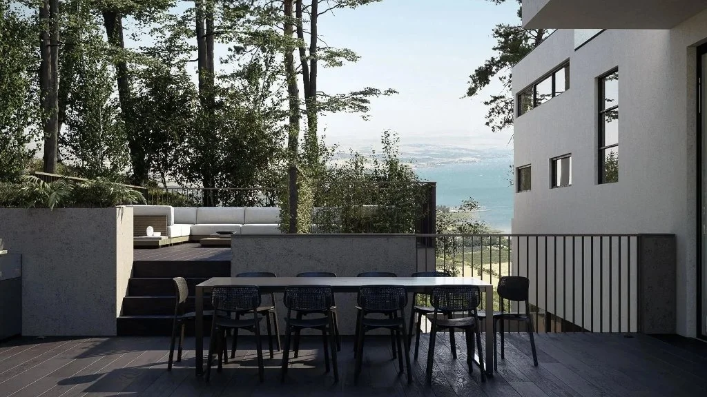 Modern Style with Natural Texture yard