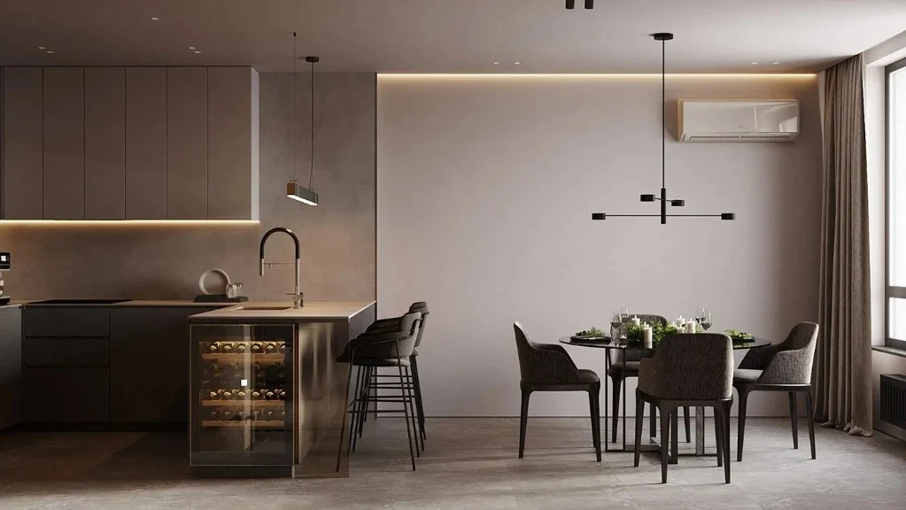 Exquisite Daily Life with Fireworks dining-room