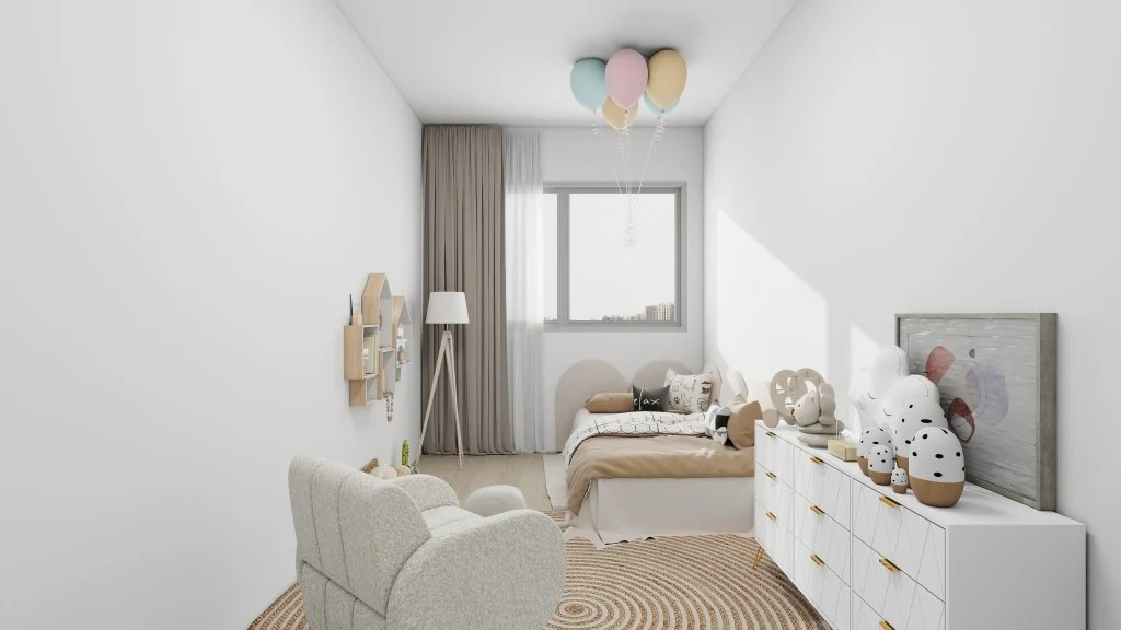 Simple-White Prologue bedroom