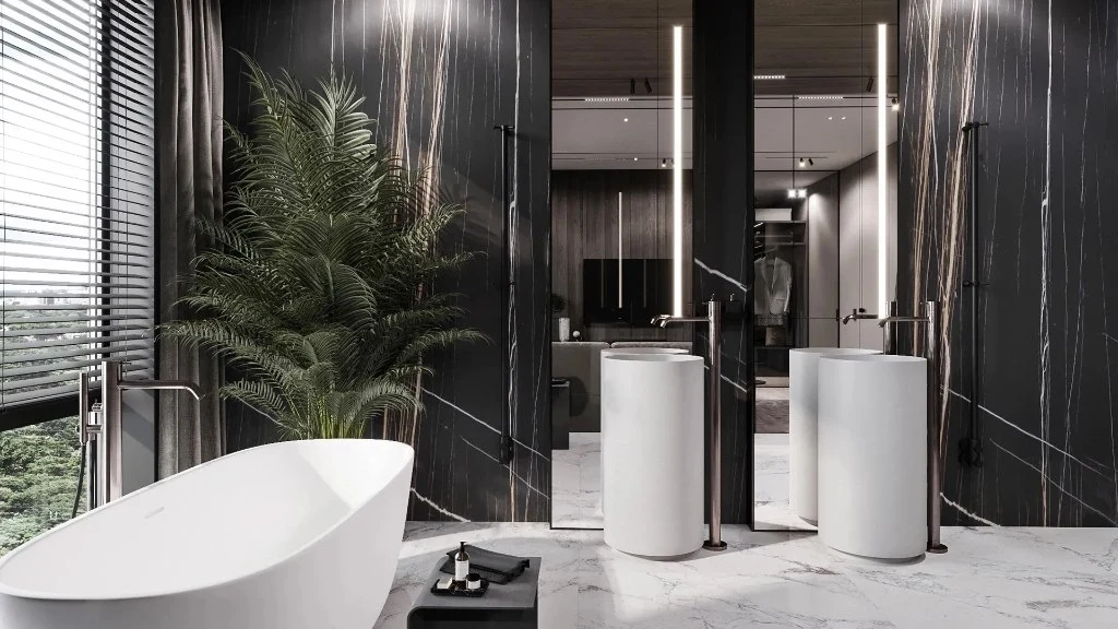 Color Level bathroom