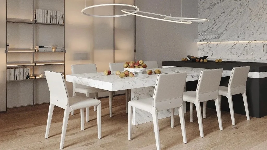 Pure Serenity dining-room