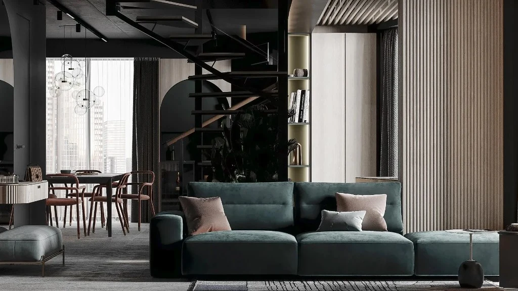 Light Colors living-room