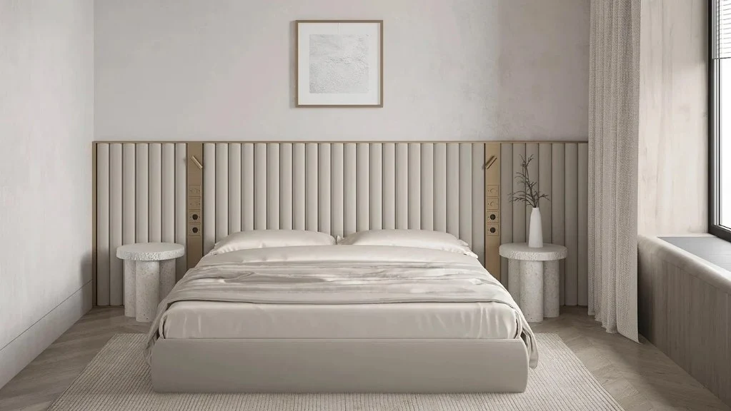 Purity from the World bedroom