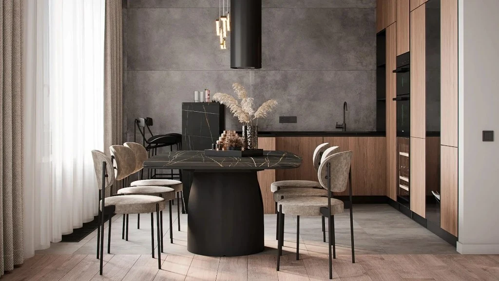 Cosy and Warm dining-room