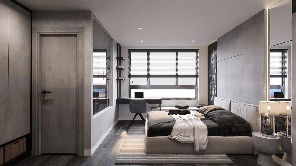 Modern Living Room bedroom