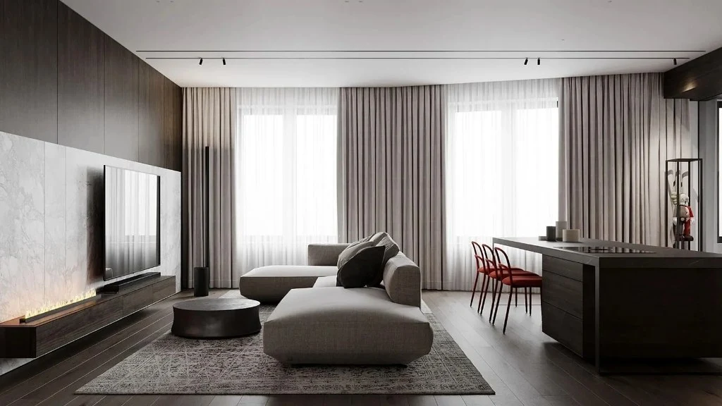 Simple and Stylish living-room