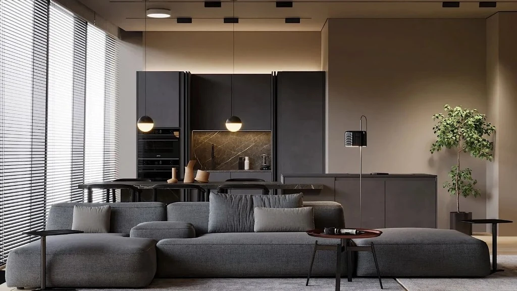 The Romance of Minimalism living-room