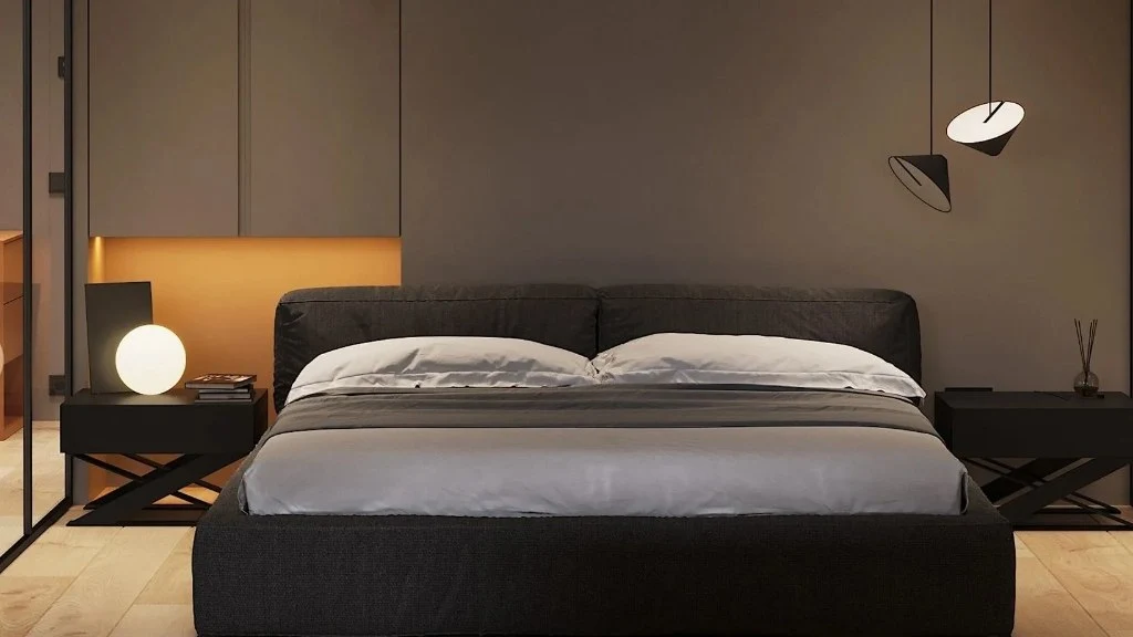 The Romance of Minimalism bedroom