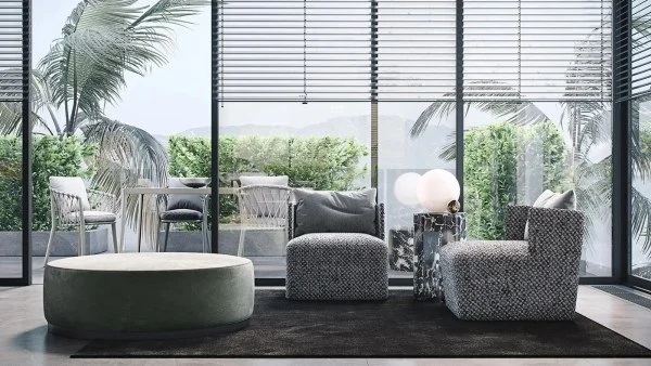 Textured and Cozy Space