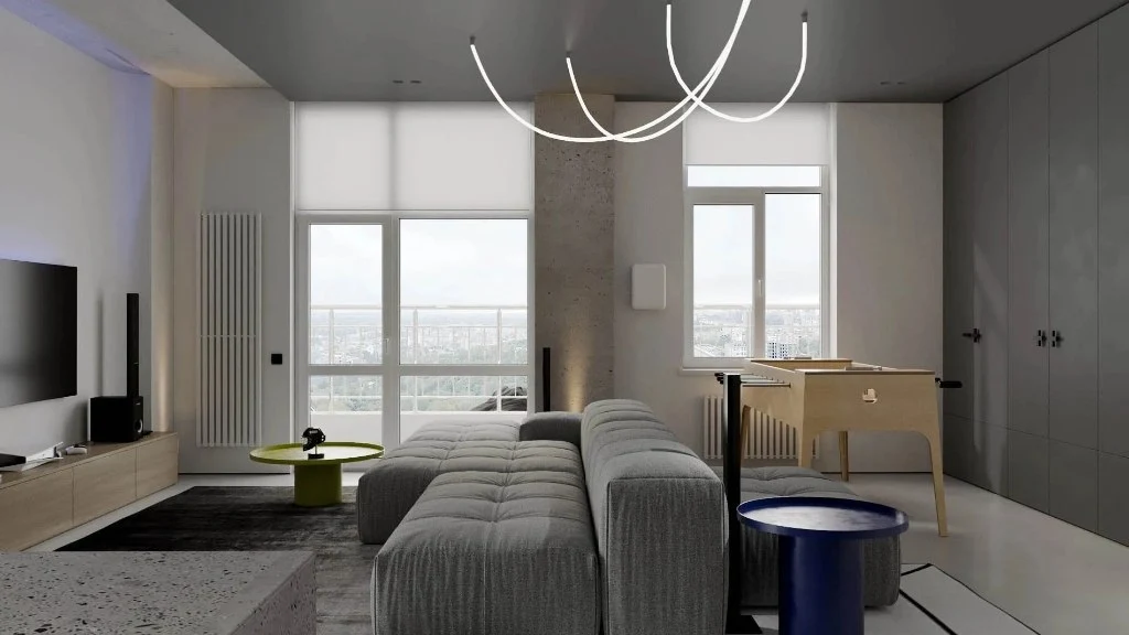 Ultra Fine Residence living-room