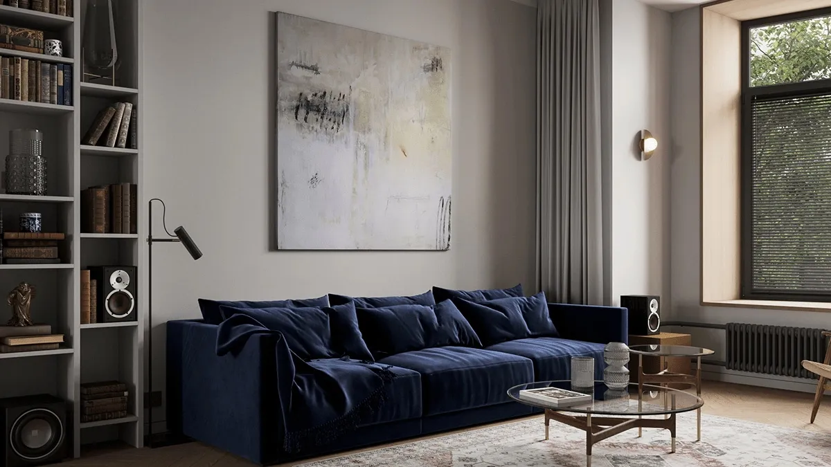 Minimalist and Elegant Home Living room 4