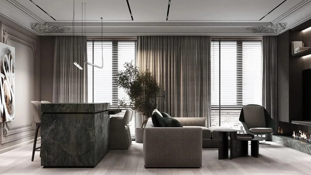 Urban Coldness living-room
