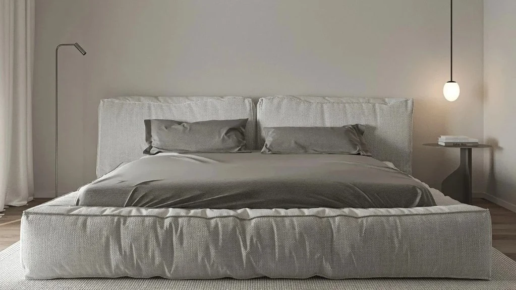 Light Gray Line bedroom