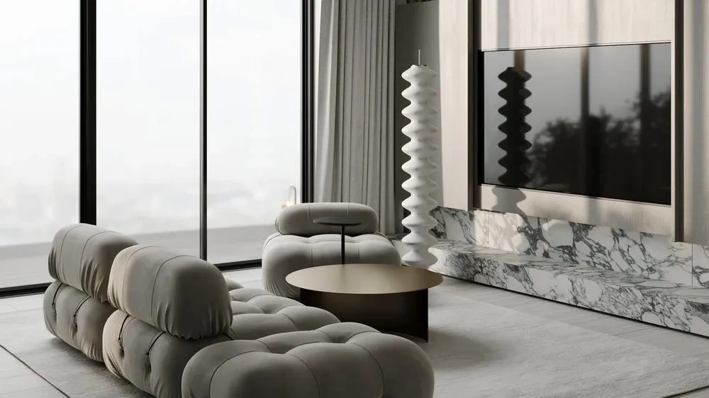 Elegant and High-end Home Space living-room