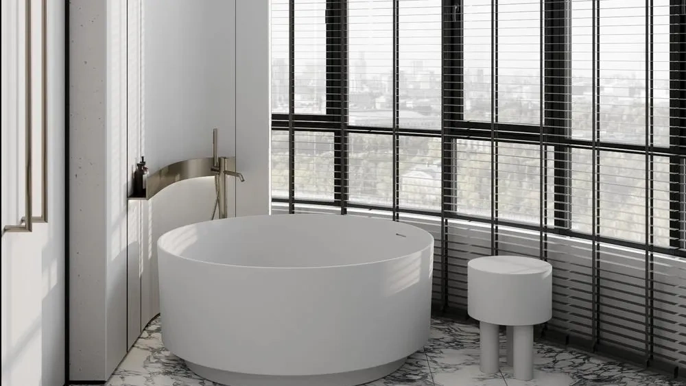 Elegant and High-end Home Space bathroom