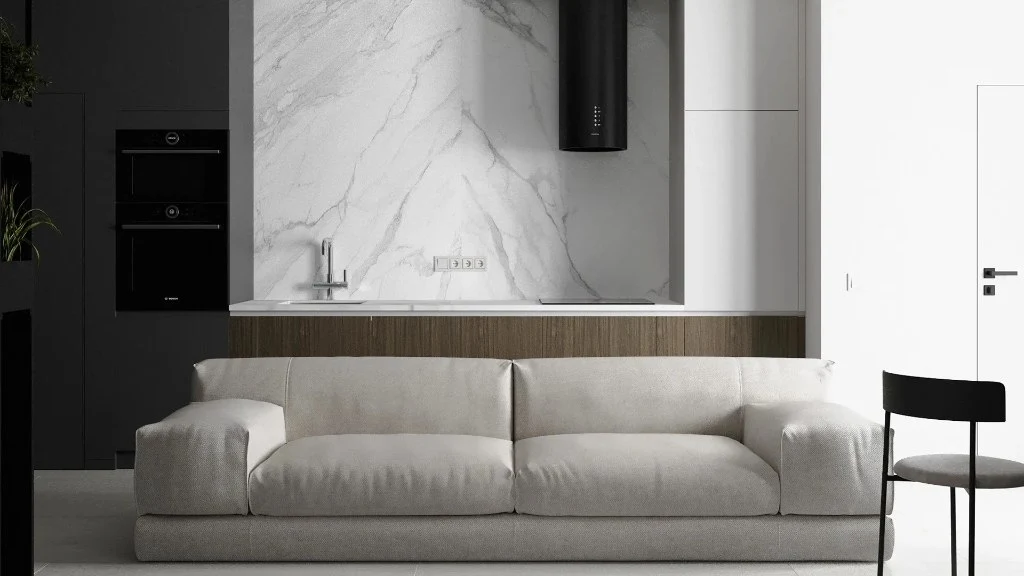 Minimalist: Creating Tranquility and Elegance(LRSSJY0116RT)-Living room
