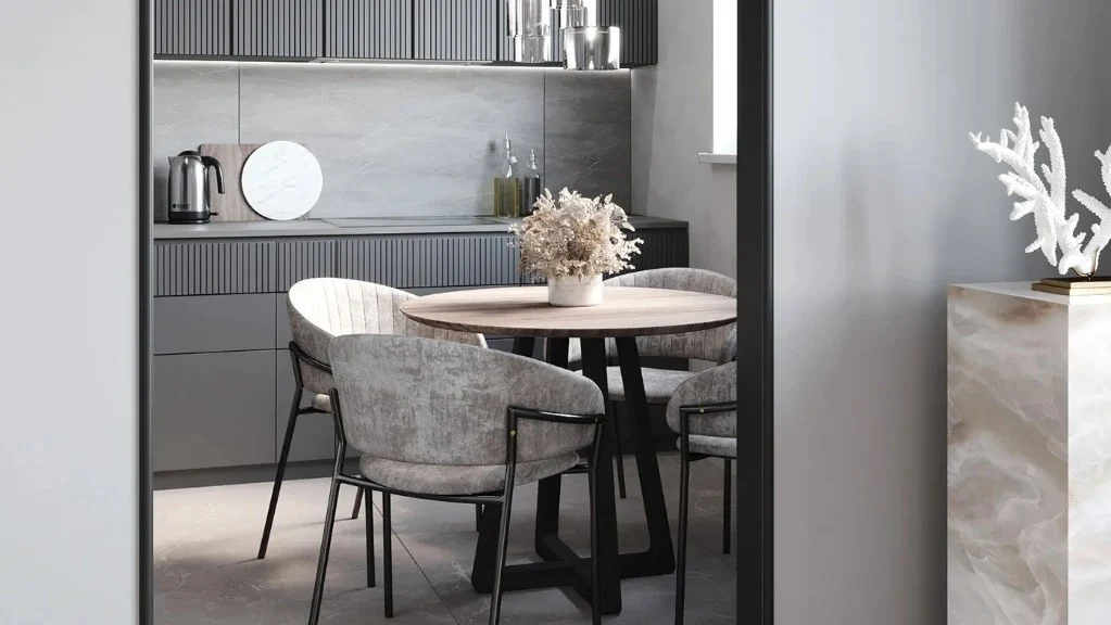 Modern Light Luxury Home dining-room