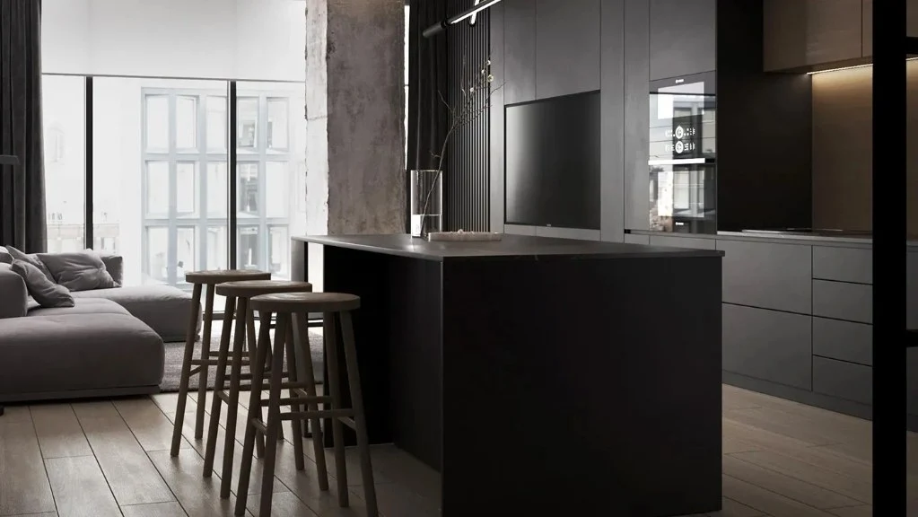 Integrating Industrial and Minimalist Styles dining-room