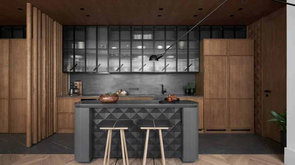 Natural Texture, Elegant Living Space dining-room