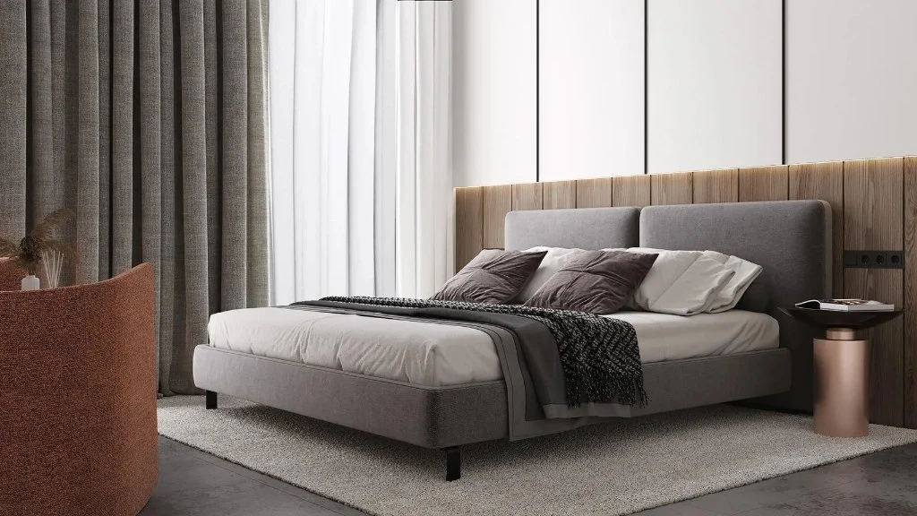 Building a Home with Diverse Styles bedroom