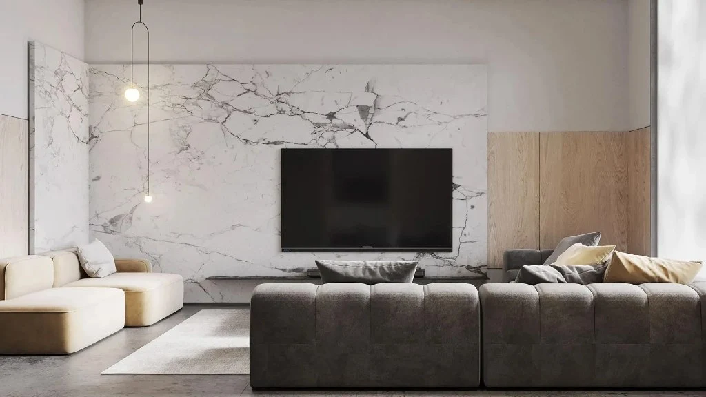 Building a Home with Diverse Styles living-room