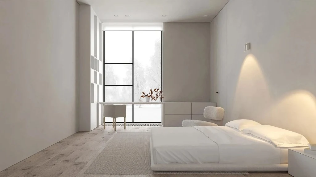 Minimalist Wabi - Sab Realm bedroom