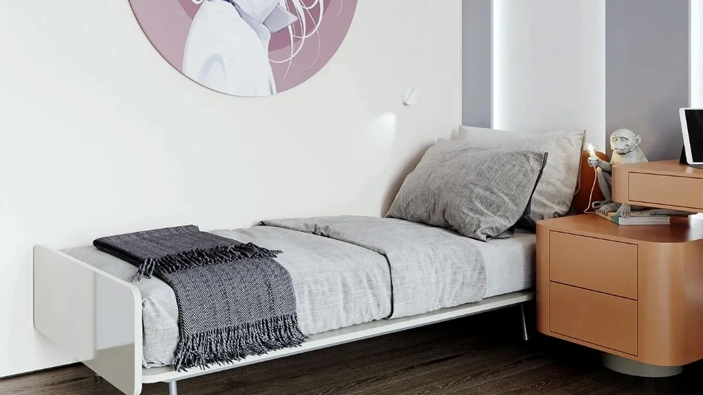 Modern Simplicity and Texture Integration bedroom