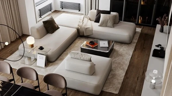 Modern Simplicity and Texture Integration