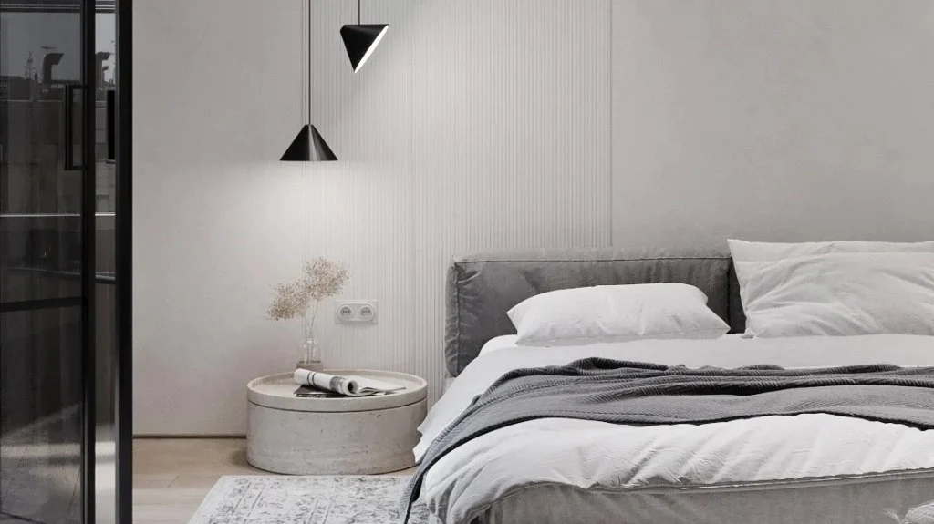 Minimalist Gray - White Tones bedroom