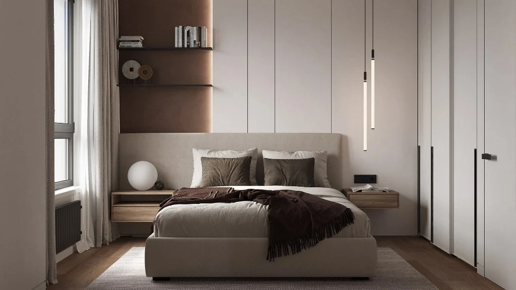 Blue Fashion bedroom